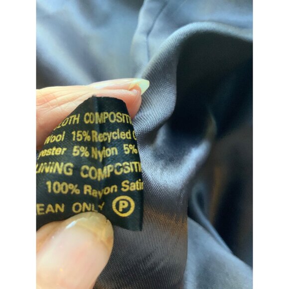 Hammersley men’s coat /Crombie/ outdoor cashmere wool blend made in England - Picture 16 of 16